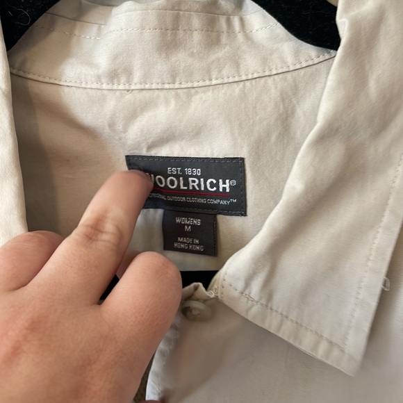 Woolrich Womens Button Down Long Sleeve - Picture 2 of 4